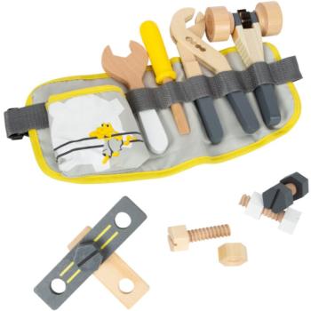 Small foot Miniwob Tool Case sada hračiek z dreva 3 y+ 15 ks