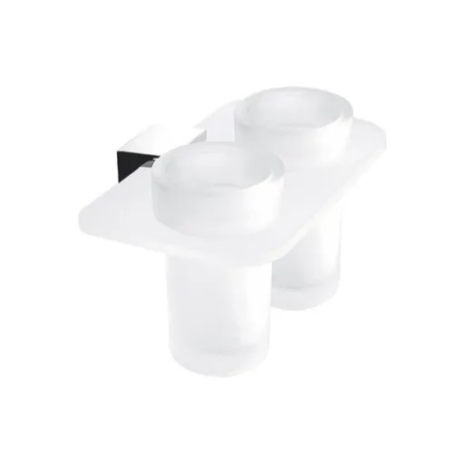 Nimco Kibo držiak pohárov včetně skleničky chróm ki x3-58dw-26 KIX358DW26