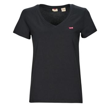 Levis  PERFECT VNECK  Tričká s krátkym rukávom Čierna