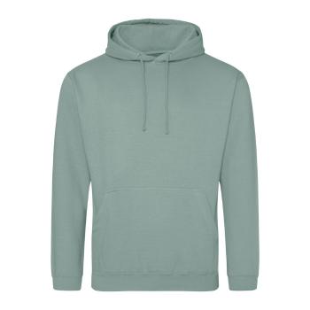 Just Hoods Mikina College - Dusty green | L