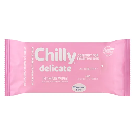 CHILLY Obrúsky pre intímnu hygienu Delicate 12 kusov