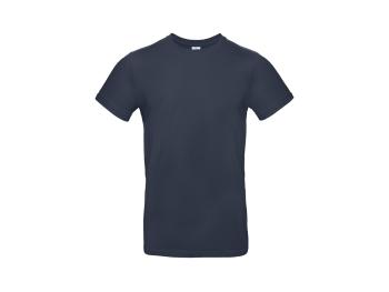 B&C Tričko B&C - modré (navy)  XL