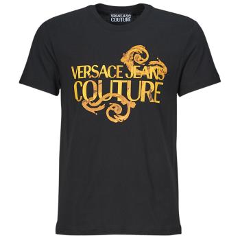 Versace Jeans Couture  76GAHG00  Tričká s krátkym rukávom Čierna