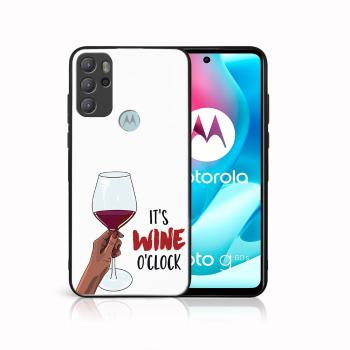 MY ART Silikónový obal Motorola Moto G60s WINE (007)