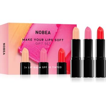 NOBEA Beauty Pleasure NOBEA Make Your Lips Soft Gift Set sada na pery darčeková edícia