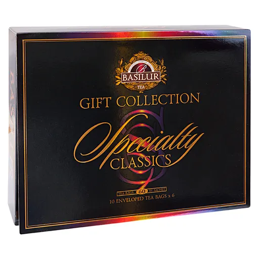 BASILUR Specialty assort čierny čaj 60 vreciek