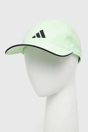 Šiltovka adidas Performance zelená farba, s potlačou, IP2766