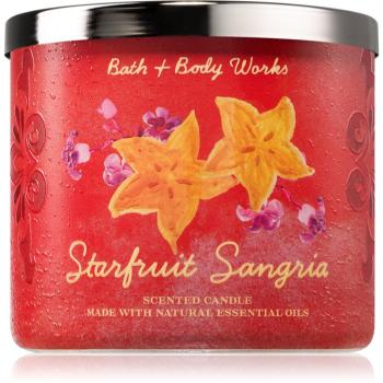 Bath & Body Works Starfruit Sangria vonná sviečka 411 g