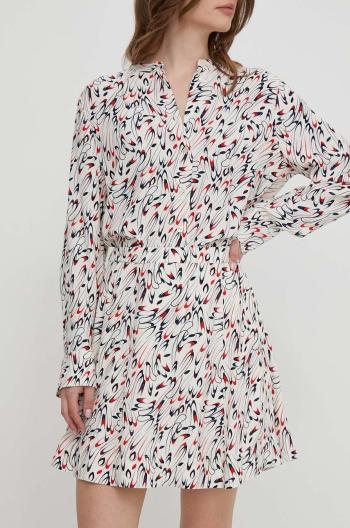 Sukňa Tommy Hilfiger midi,rovný strih,WW0WW41905