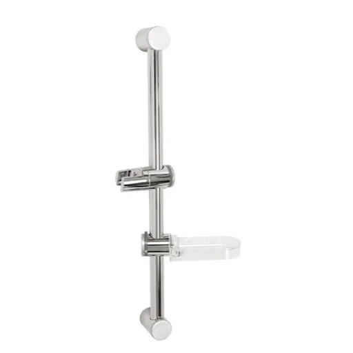 Sprchová tyč Novaservis na stenu s držiakom sprchy chróm RAIL4,0