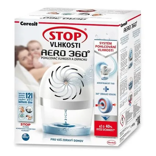 Ceresit stop vlhkosti AERO 360° 450g bílá CSVAERO360BI