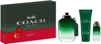 Coach Coach Green - EDT 100 ml + sprchový gel 100 ml + EDT 15 ml