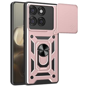RING CAMERA Kryt s držiakom pre Motorola Edge 60 Pro ružový