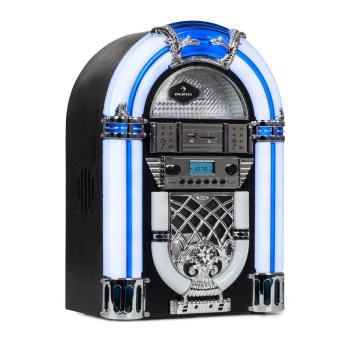 Auna Arizona DAB+ Jukebox, BT, DAB+/UKW-rádio, USB, SD, MP3, CD prehrávač