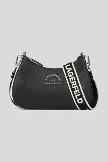 Kabelka Karl Lagerfeld čierna farba, A3W30316