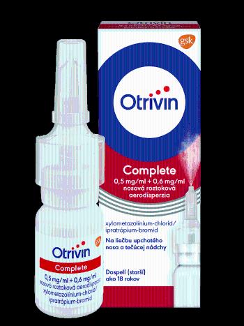 OTRIVIN Complete nosový sprej tečúca nádcha a upchatý nos 10 ml