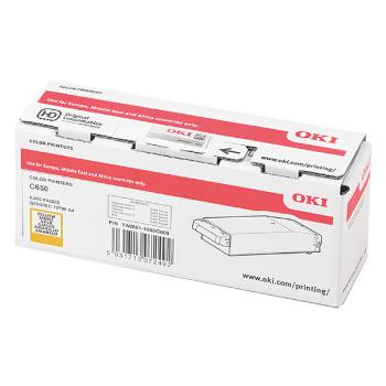 OKI 09006129 - originálny toner, žltý, 6000 strán
