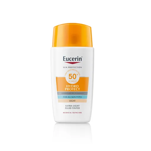 EUCERIN Sun Hydro Protect Fluid na opaľovanie svetlý SPF 50+ 50 ml
