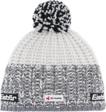 Eisbär Refocus Pompon SKA Beanie Grey/White/White UNI Čiapka