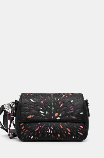 Kabelka Desigual BLACKWELL PHUKET MINI čierna farba, 25SAXP90