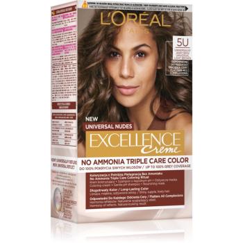 L’Oréal Paris Excellence Universal Nudes permanentná farba na vlasy odtieň 5U 1 ks