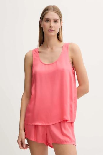 Pyžamo United Colors of Benetton dámske, ružová farba, 41HY3P00S