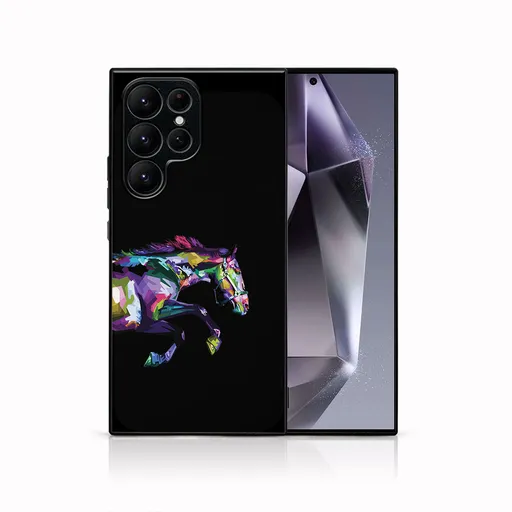 MY ART Ochranný kryt pre Samsung Galaxy S24 Ultra 5G HORSE (249)