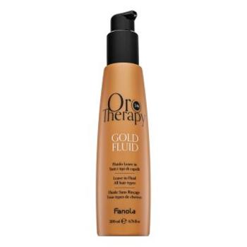 Fanola Oro Therapy Gold Fluid rozjasňujúci fluid pre ľahké rozčesávanie vlasov 200 ml