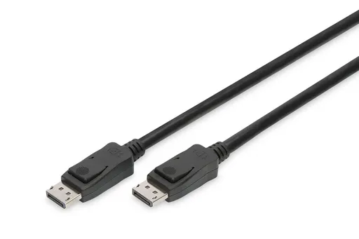 DIGITUS Pripojovací kábel DisplayPort, DP M/M, 3,0 m, Ultra HD 8K, verzia 1.3/1.4, bl
