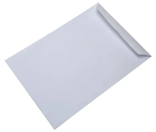 Taška B4 biela samolepiaca