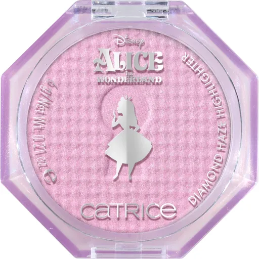 Catrice Disney Alice in Wonderland kompaktný púdrový rozjasňovač s multichromatickým efektom odtieň C01 Dream Bigger! 6 g