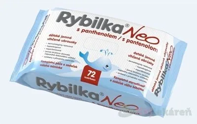 Herbacos Rybilka vlhčené utierky s Panthenolom 72 ks