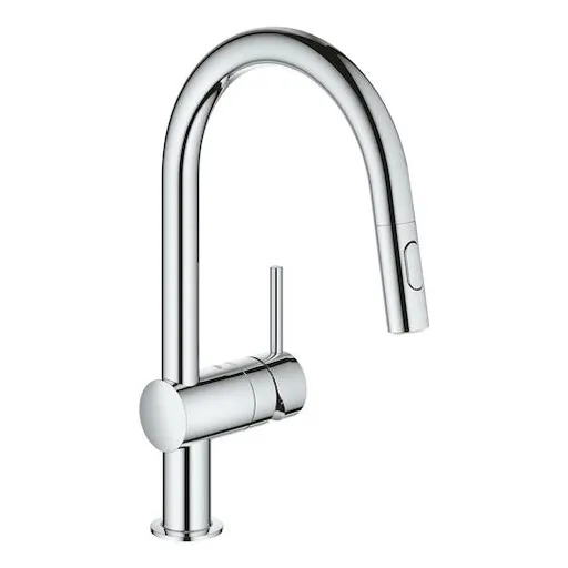 Grohe Minta drezová batéria s vyťahovacou sprškou chróm 32321002 G32321002