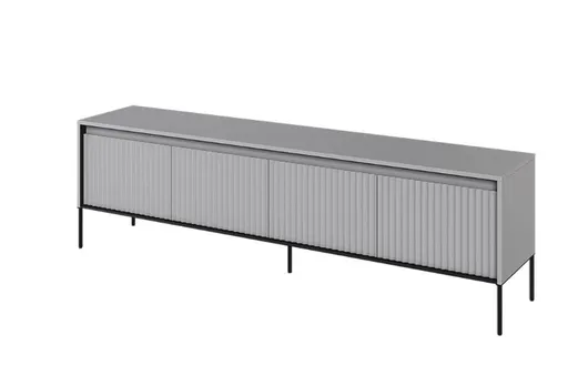 Dig-net nábytok TV stolík SWING TR-06 s LED osvetlením | sivá