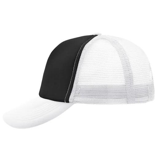 Myrtle Beach (Daiber) 5 panelová šiltovka MB070 - Čierna / biela | uni