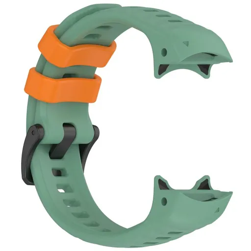 SILICONE Vymeniteľný remienok pre Garmin Instinct E 40mm zeleno-oranžový