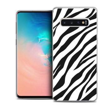 MY ART Ochranný kryt Samsung Galaxy S10 Plus ZEBRA (049)