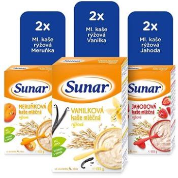 Sunar Mix mliečna kaša I L 6× 225 g (8592084410193)