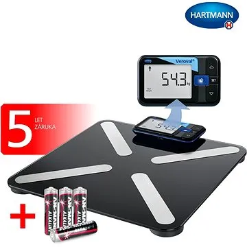 HARTMANN Veroval Inteligentná osobná váha (9253740)