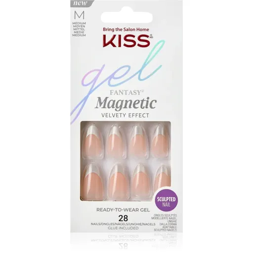 KISS Gel Fantasy High Volume Gel umelé nechty North Coast 28 ks