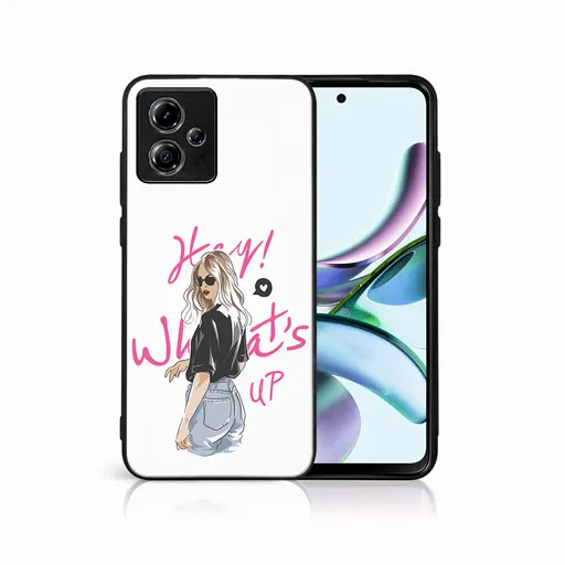 MY ART Ochranný kryt pre Motorola Moto G54 5G / G54 Power Edition 5G WHATSUP (132)