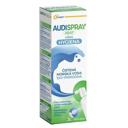 AUDISPRAY Adult cooper ušný sprej 50 ml