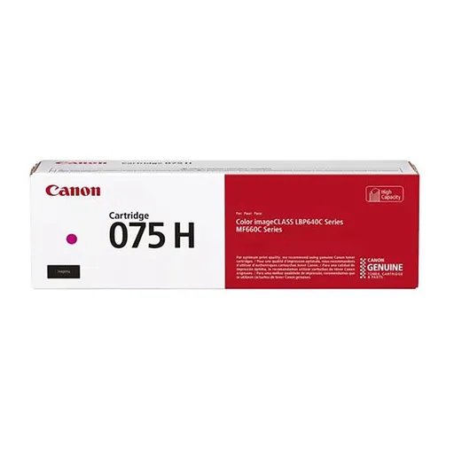 CANON 075H M - originálny toner, purpurový, 2500 strán