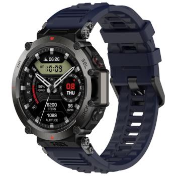 SILICONE Remienok pre Amazfit T-Rex Ultra tmavomodrý