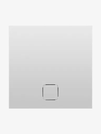 HOPA - Štvorcová vanička z liateho mramoru KERMEN - Farba - Biela, Nožičky k vani - Bez nožičiek, Rozmer A - 90, Rozmer B - 90, Rozmer C - 2.5 VANKKER9090