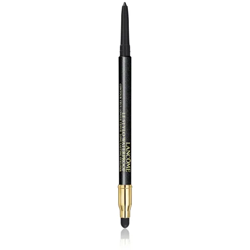 Lancôme Le Stylo Waterproof vodeodolná ceruzka na oči s vysokou pigmentáciou odtieň 01 Noir Onyx 0.4 g