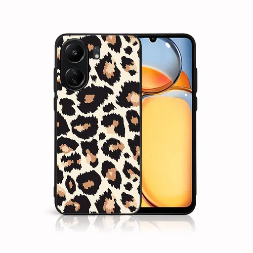 MY ART Ochranný kryt pre Xiaomi Redmi 13C LEOPARD PRINT (238)