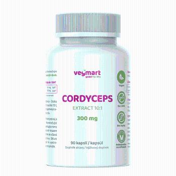 VEGMART Cordyceps 300 mg 90 kapsúl