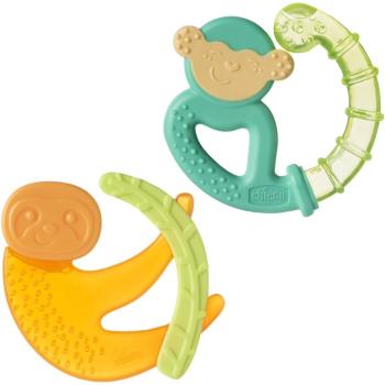 Chicco Fresh Monkey hryzadielko 4 m+ Turquoise 1 ks