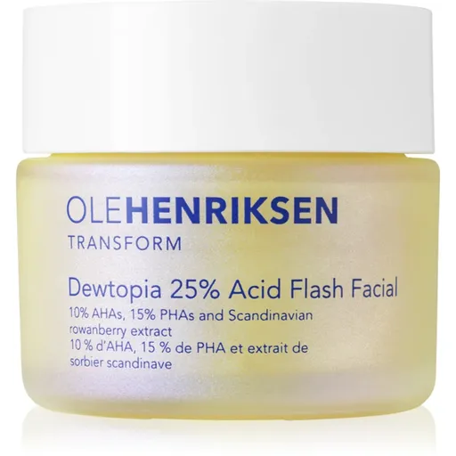 OLEHENRIKSEN Transform Dewtopia 25% Acid Flash Facial exfoliačná maska 50 ml